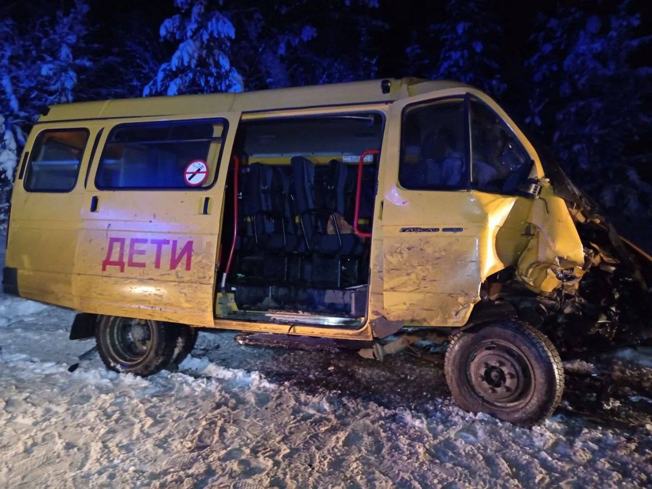 Восемь детей и шесть взрослых пострадали