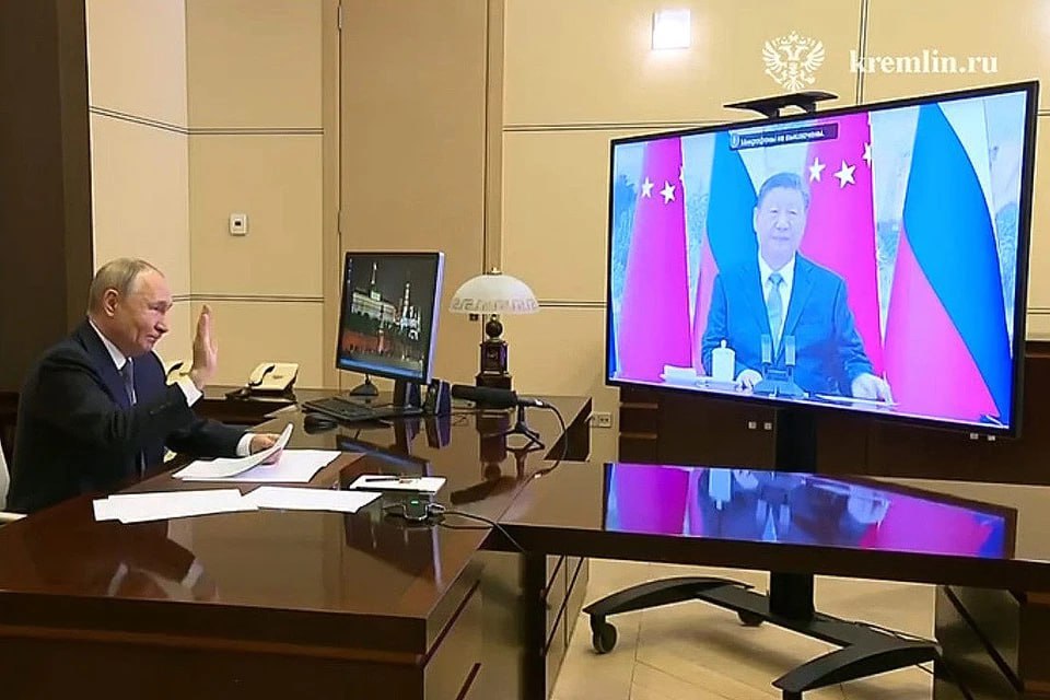 Путин и Си Цзиньпин сегодня проведут разговор 3 ⚡️Путин и Си Цзиньпин сегодня проведут разговор по видеосвязи, — Центральное ТВ Китая.👉 Новости | INFOPULSE