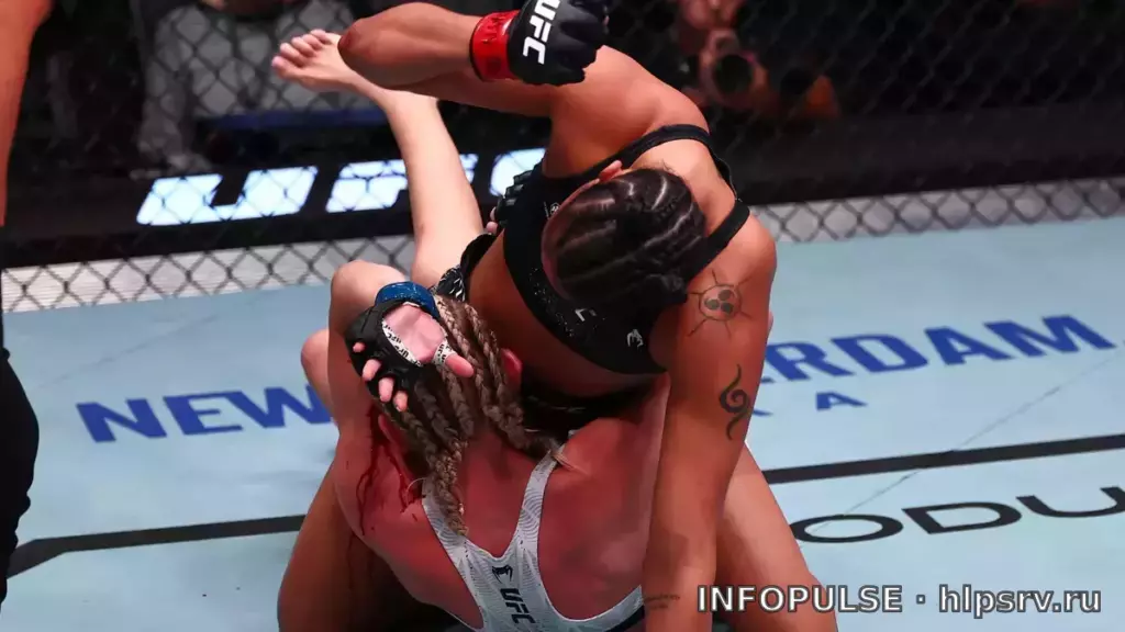 20-летняя Перейра разбила Железнякову в кровавом TKO на UFC Vegas 122 2 20-летняя Перейра разбила Железнякову в кровавом TKO на UFC Vegas 122. Источник: Google Trends · MMA Mania