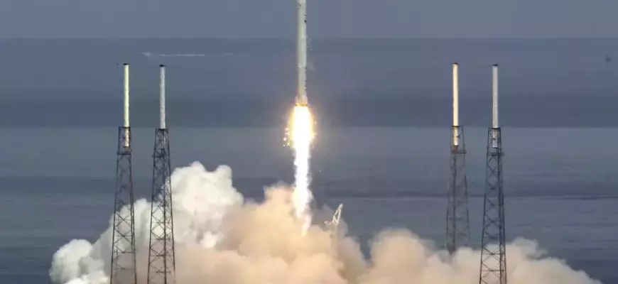 Falcon 9 вывела на орбиту секретные спутники Пентагона