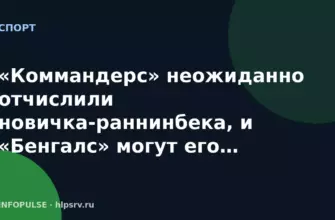 «Коммандерс» неожиданно отчислили новичка-раннинбека, и «Бенгалс» могут его подобрать 5 «Коммандерс» неожиданно отчислили новичка-раннинбека, и «Бенгалс» могут его подобрать