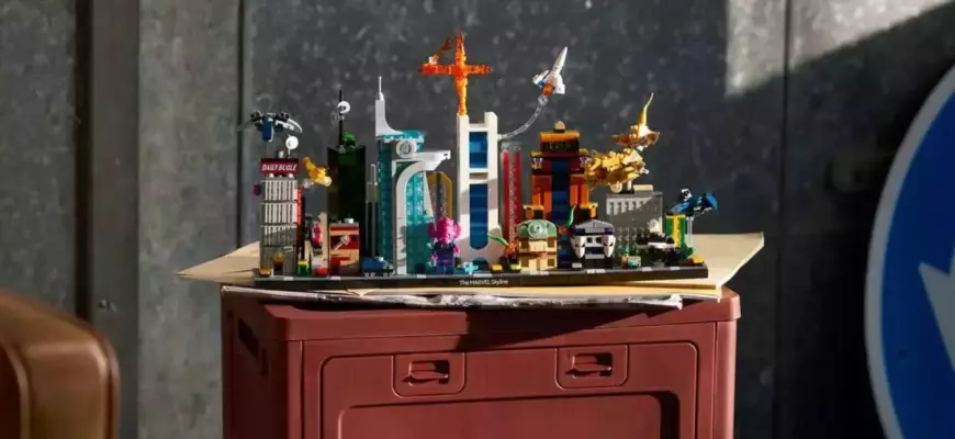 Lego собрала 14 локаций Marvel в одном наборе за 100 долларов