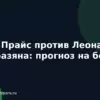 Нико Прайс против Леона Шахбазяна: прогноз на бой