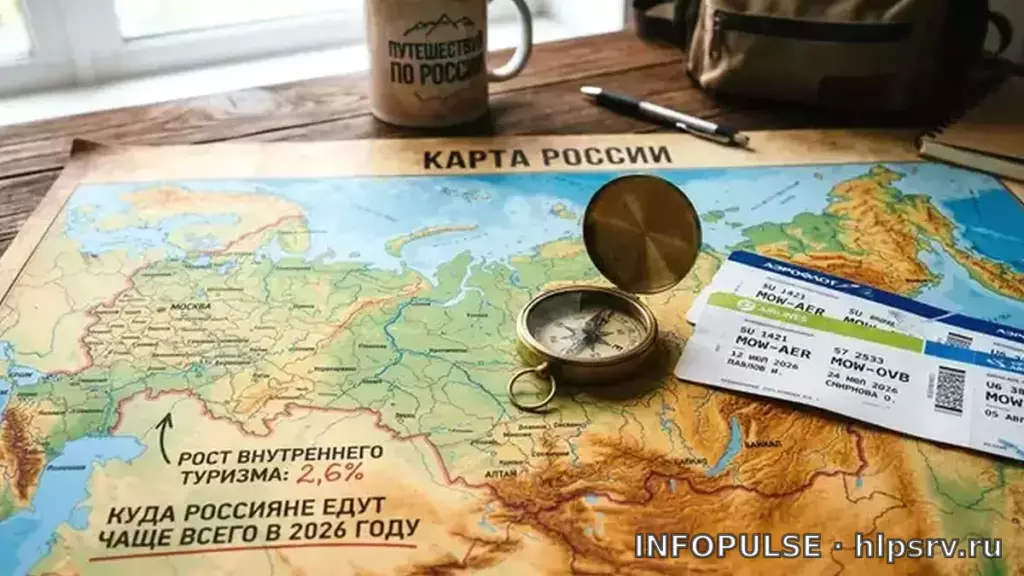 Внутренний туризм в России вырос на 2,6%: 12 млн поездок за два месяца 2 Внутренний туризм в России вырос на 2,6%: 12 млн поездок за два месяца. Источник: Google Trends · Турпром